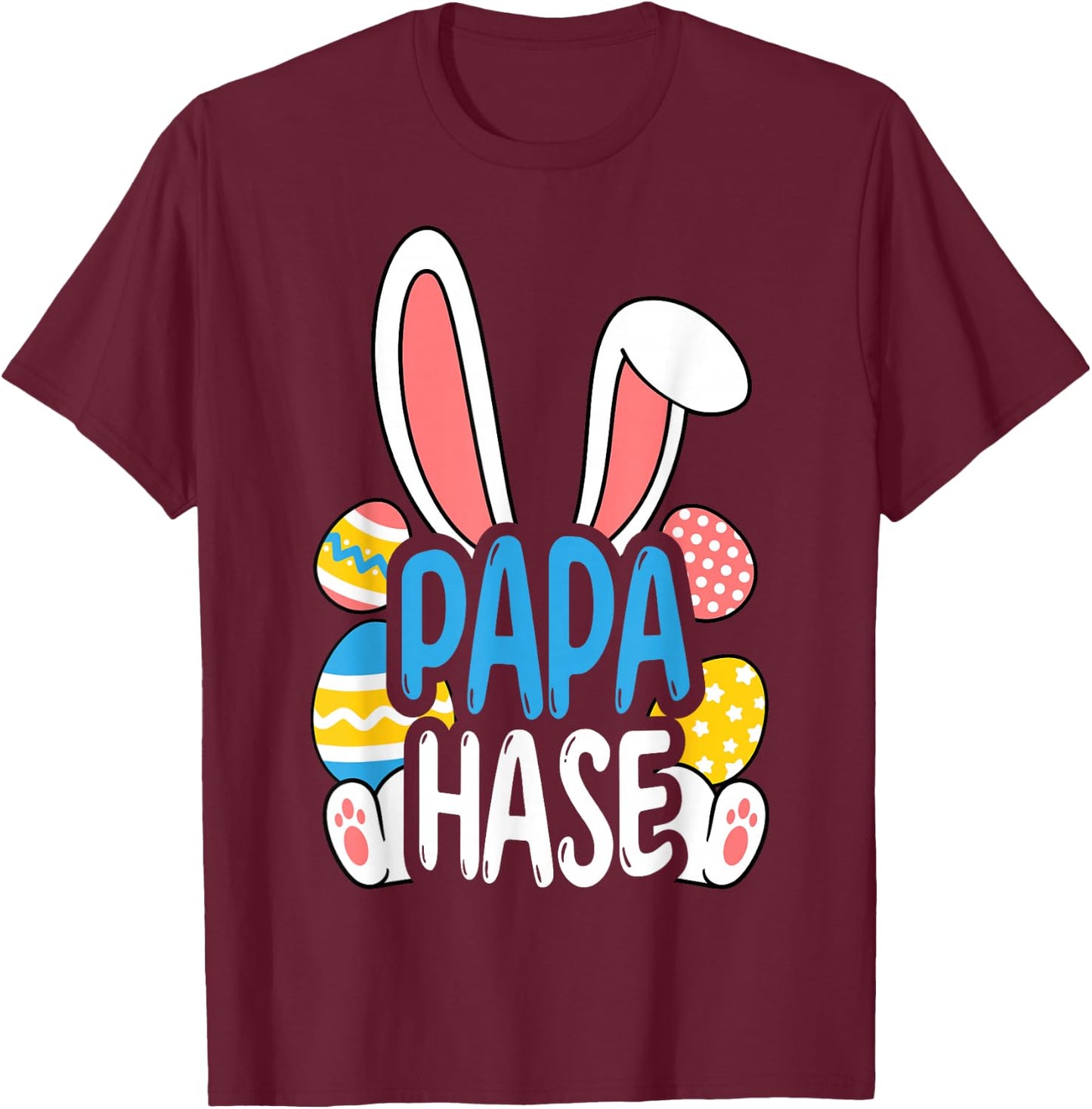 Oster Osterhase Spruch Hasen Kostüm Ostern T-Shirt - T-Shirt | Maroon