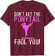 Funny Karate Design Girls Karate Kick Martial Art Small T-Shirt - T-Shirt | Maroon