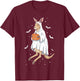 Funny Ghost Kangaroo Lovers Spooky Halloween Costume T-Shirt - T-Shirt | Maroon