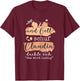 Name Claudia Geburtstag - Und Gott Schuf Claudia T-Shirt - T-Shirt | Maroon