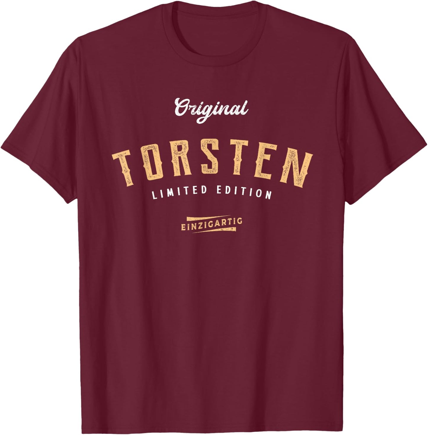 Torsten Limited Edition , black T-Shirt - T-Shirt | Maroon