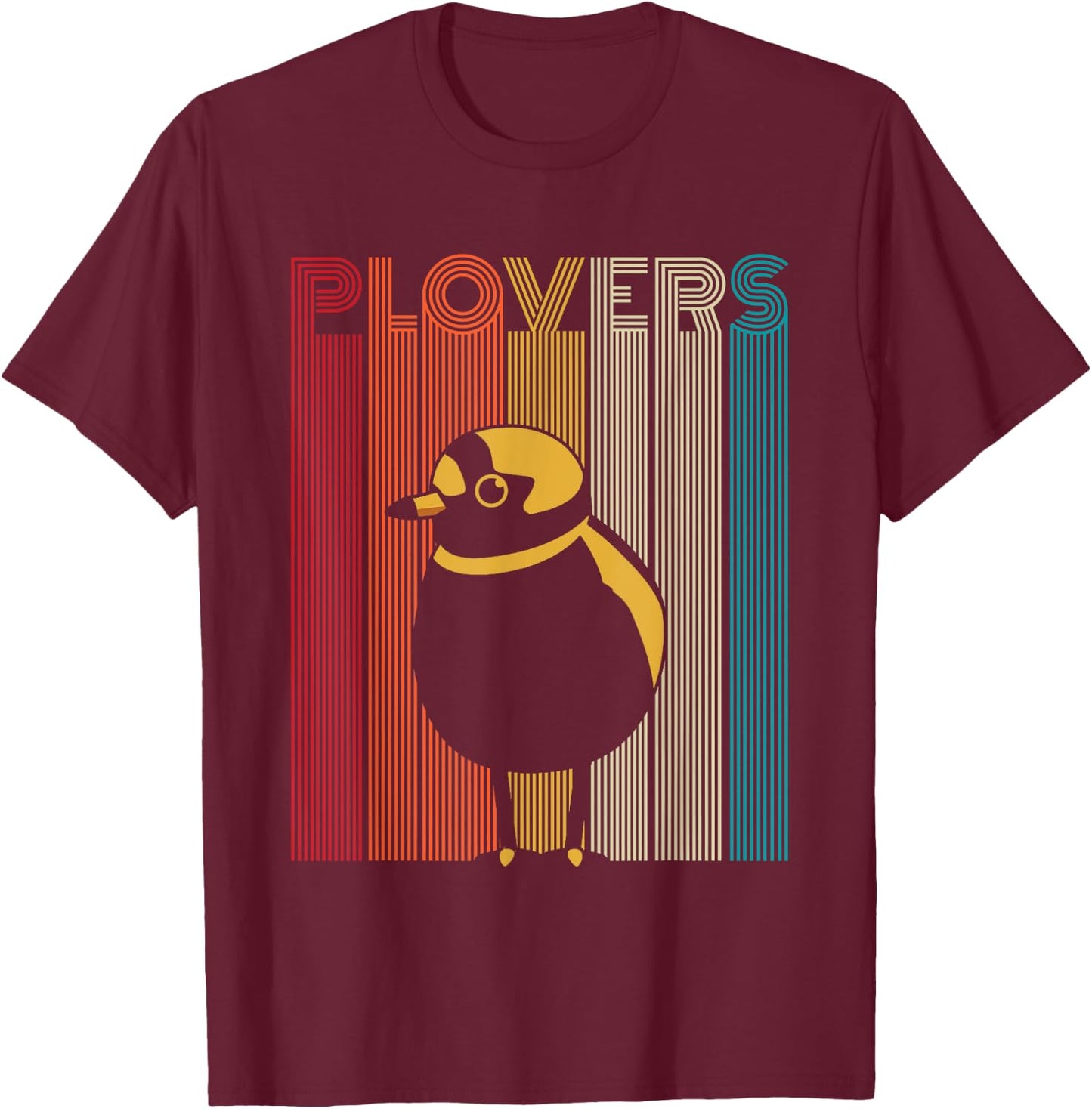 Plovers Quote for a Piping Plover expert T-Shirt - T-Shirt | Maroon