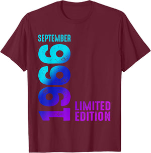 Limited Edition September 1966 T-Shirt - T-Shirt | Maroon