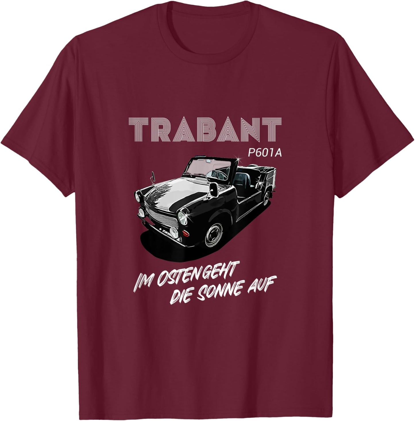 Trabi Kübel T-Shirt - T-Shirt | Maroon