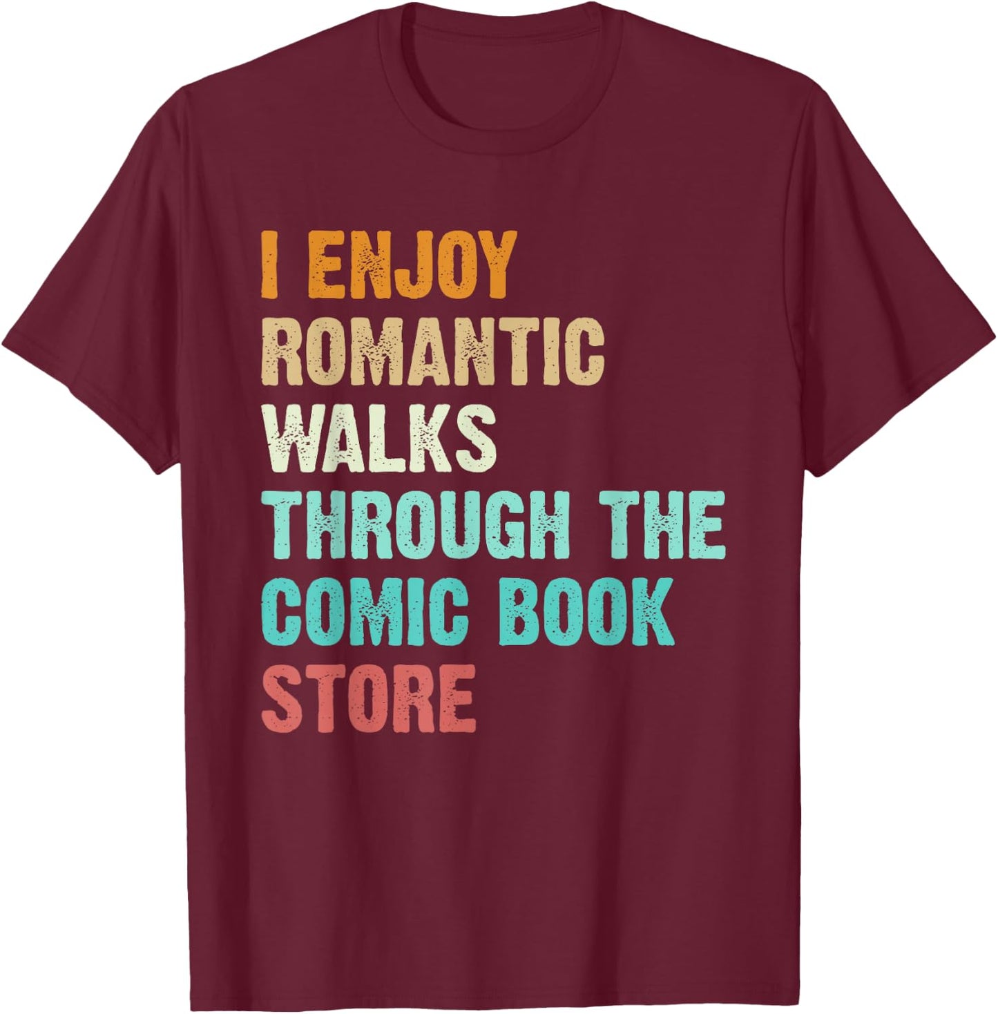 Best Comic Book Design Women Kids Comic Book Lovers T-Shirt - T-Shirt | Maroon