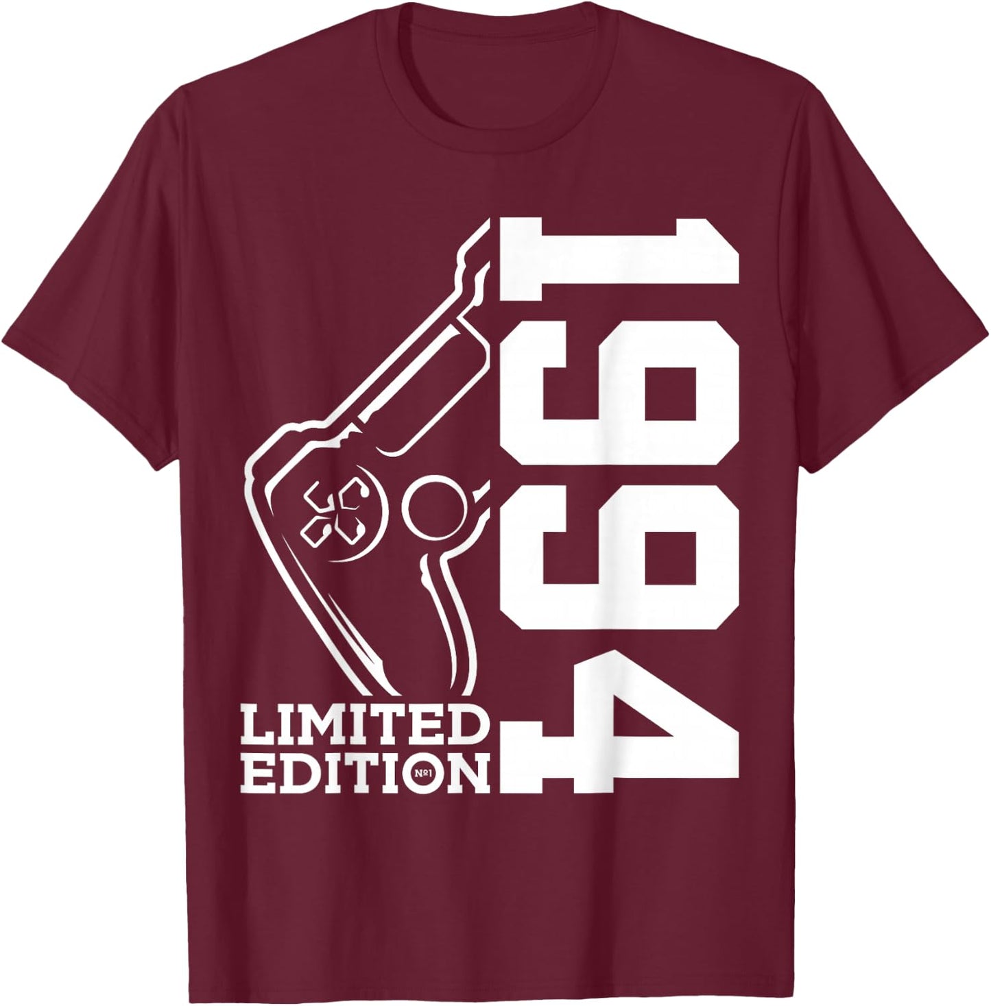 Gamer 32. Geburtstag Gaming Limited Edition 1994 T-Shirt - T-Shirt | Maroon