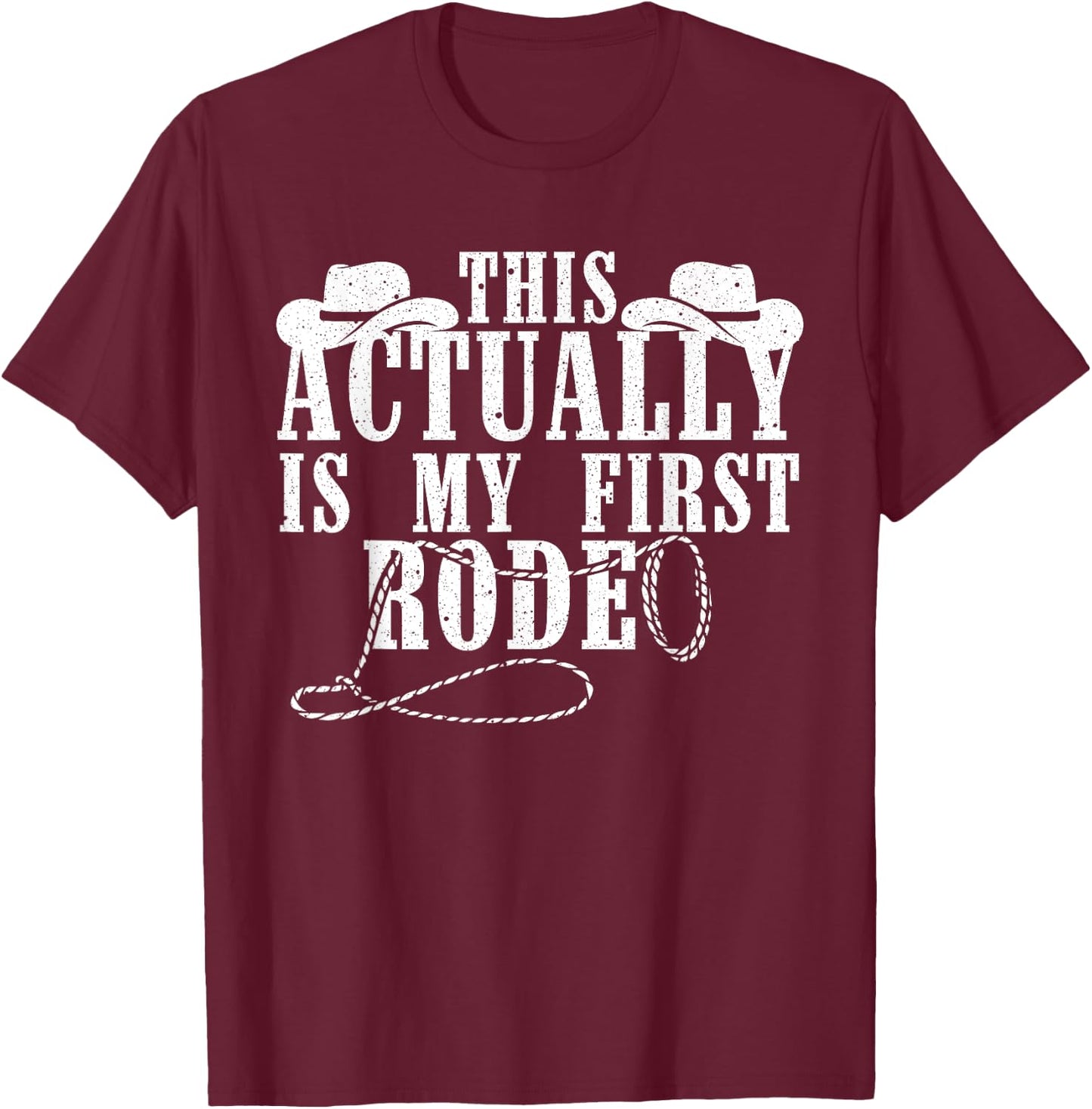 Funny Cowboy Women Rodeo Western Horseback Racing T-Shirt - T-Shirt | Maroon