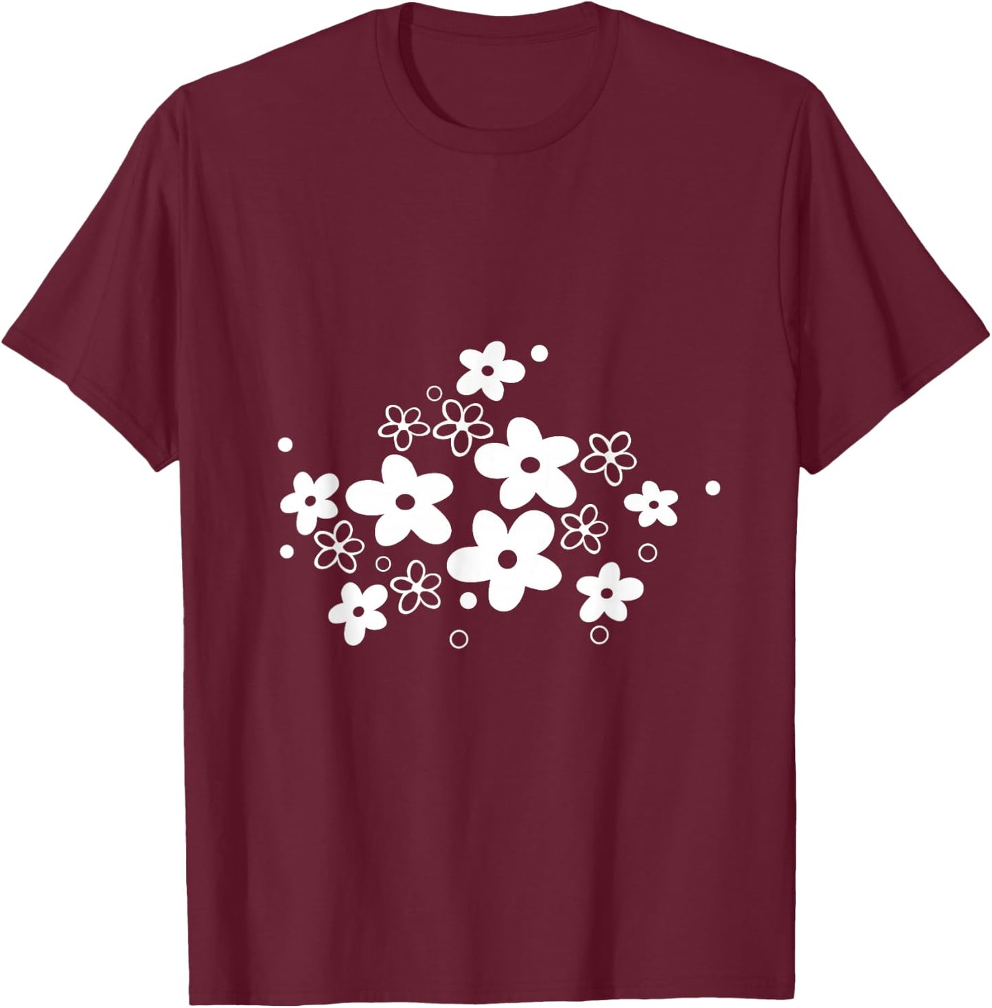 Vintage Pyrex Spring Blossom, Retro Kitchen T-Shirt - T-Shirt | Maroon