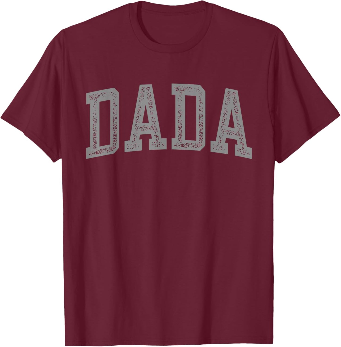 Dada Minimalist Vintage T-Shirt - T-Shirt | Maroon