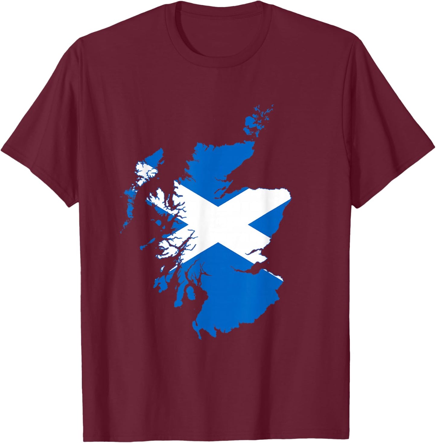 Scotland Scotland Scotland Flag Scotland , black T-Shirt - T-Shirt | Maroon