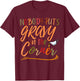 Nobody Puts Gravy in The Corner Funny Thanksgiving humor T-Shirt - T-Shirt | Maroon