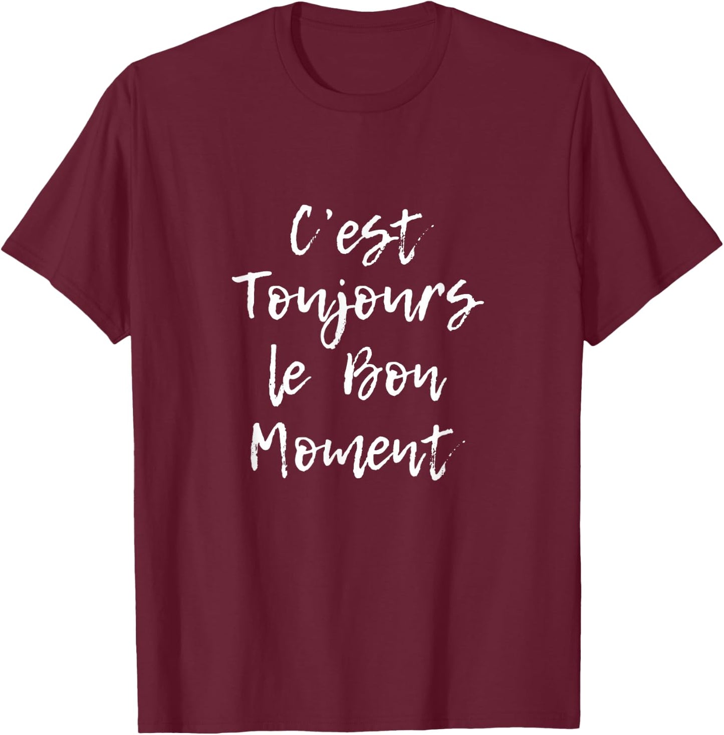 France Shirt French Sayings Paris Gifts Francophile T-Shirt - T-Shirt | Maroon