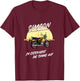 Simson Im Osten geht die Sonne auf , black T-Shirt - T-Shirt | Maroon