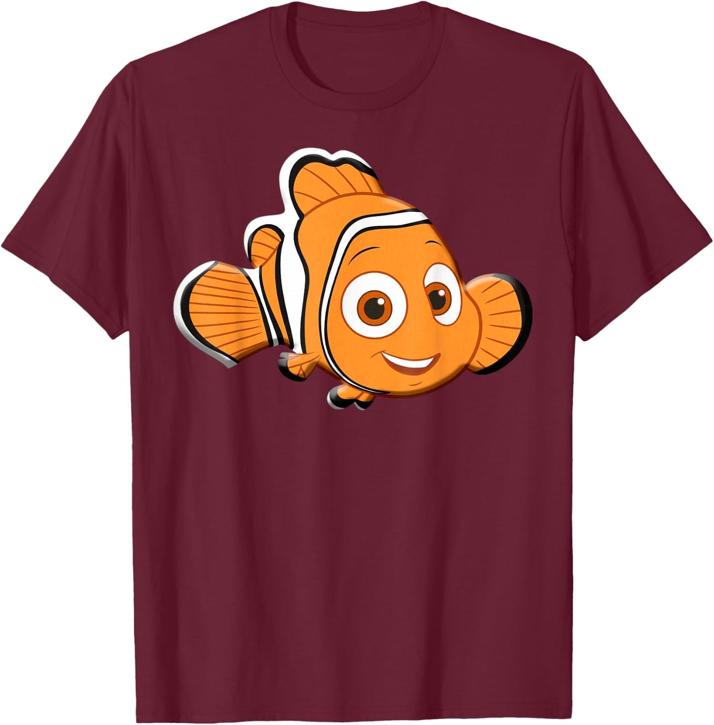 Disney Finding Dory Nemo Character Portrait Graphic T-Shirt - T-Shirt | Maroon