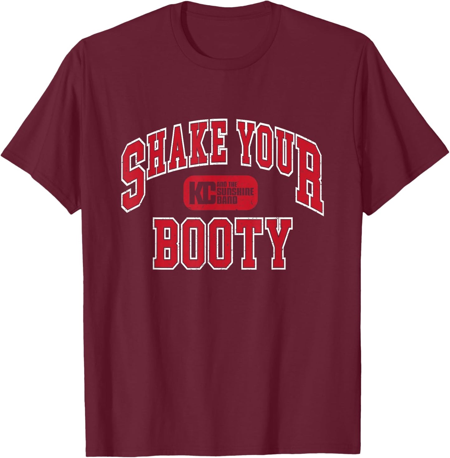 Shake Your Booty University T-Shirt - T-Shirt | Maroon