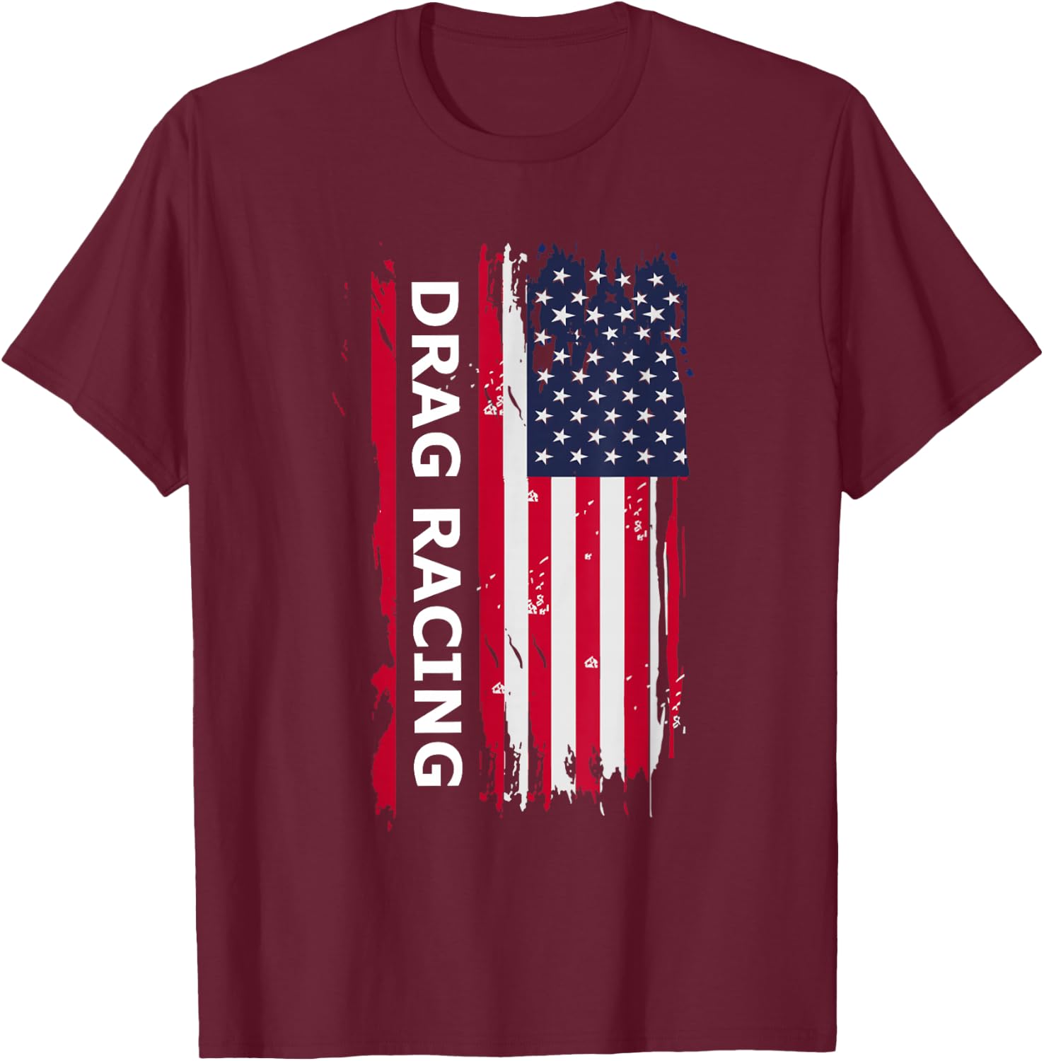 Drag Racing T-Shirt - T-Shirt | Maroon