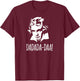 Lustiger Ludwig van Beethoven 5. Sinfonie Dadada-daa! Pianist T-Shirt - T-Shirt | Maroon