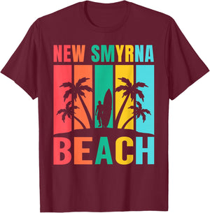New Smyrna Beach T-Shirt - T-Shirt | Maroon