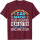 Funny Hear Better Quote Audiologist Audiology Doctor Squad T-Shirt - T-Shirt | Maroon