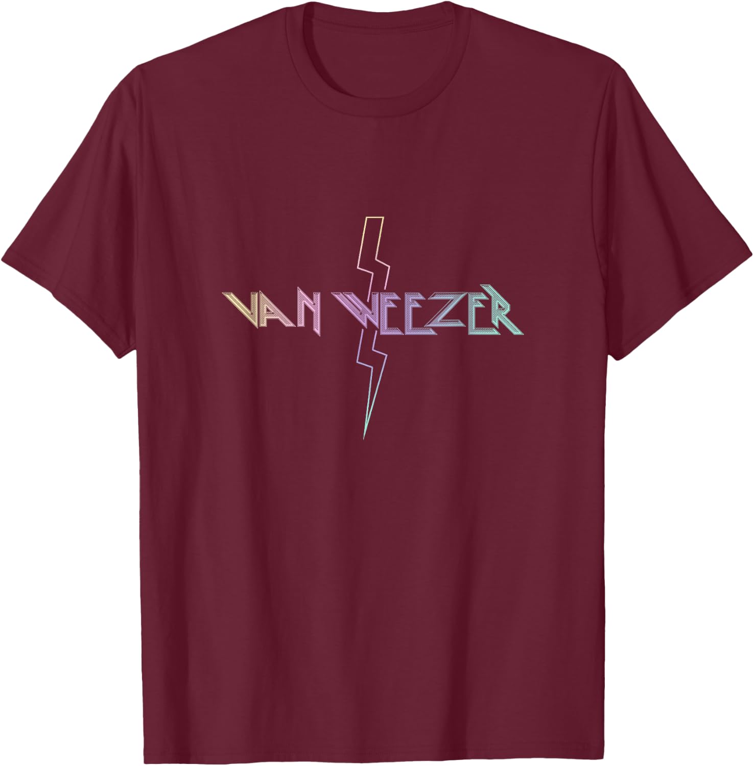 Weezer - Van Weezer T-Shirt - T-Shirt | Maroon