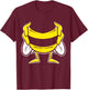 Bee Costume Fancy Dress Carnival Bee Costume Gift , black, s T-Shirt - T-Shirt | Maroon