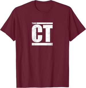 Team CT Challenge (Distressed) T-Shirt - T-Shirt | Maroon