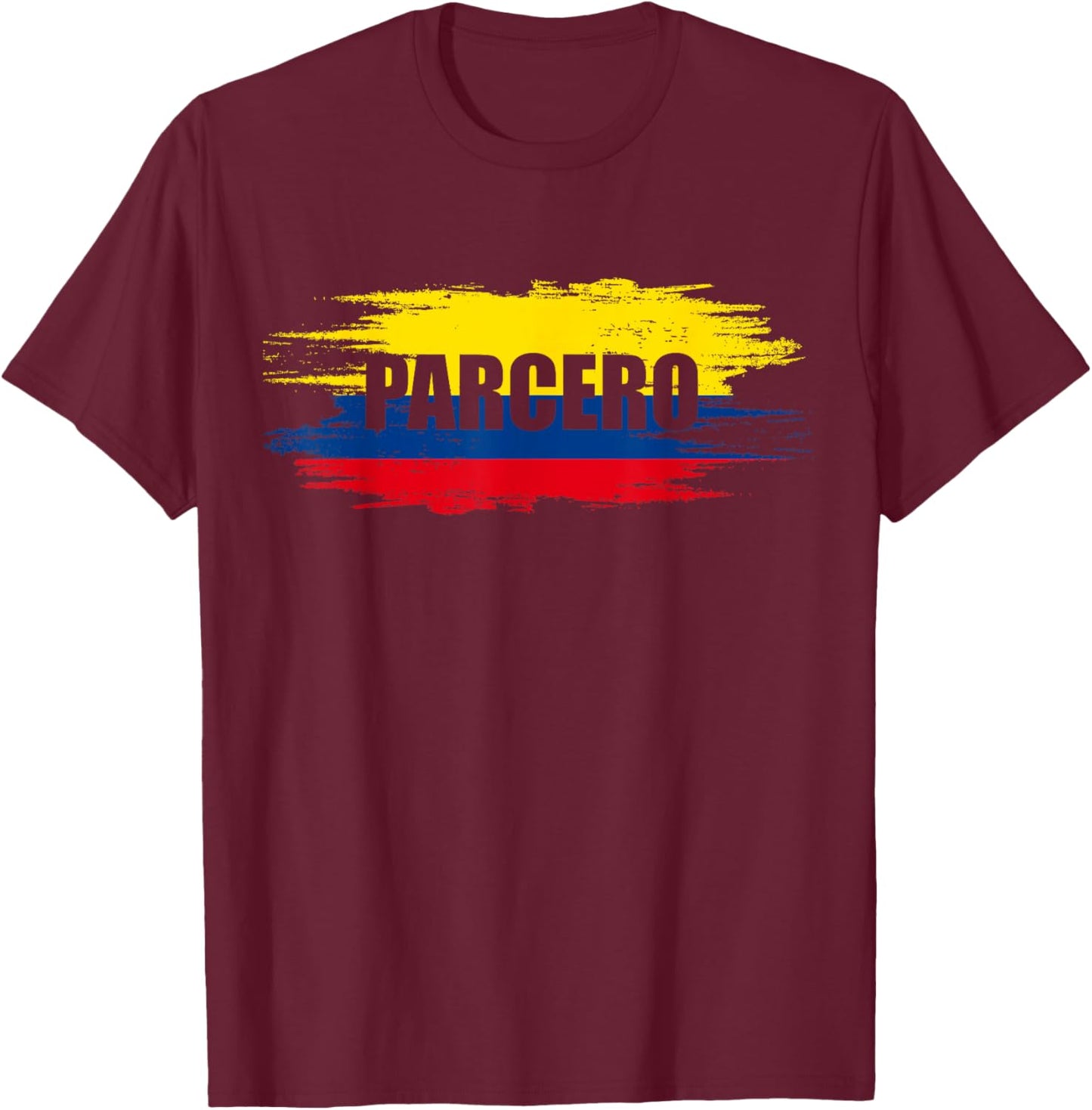 Parcero Colombia Slang Design T-Shirt - T-Shirt | Maroon