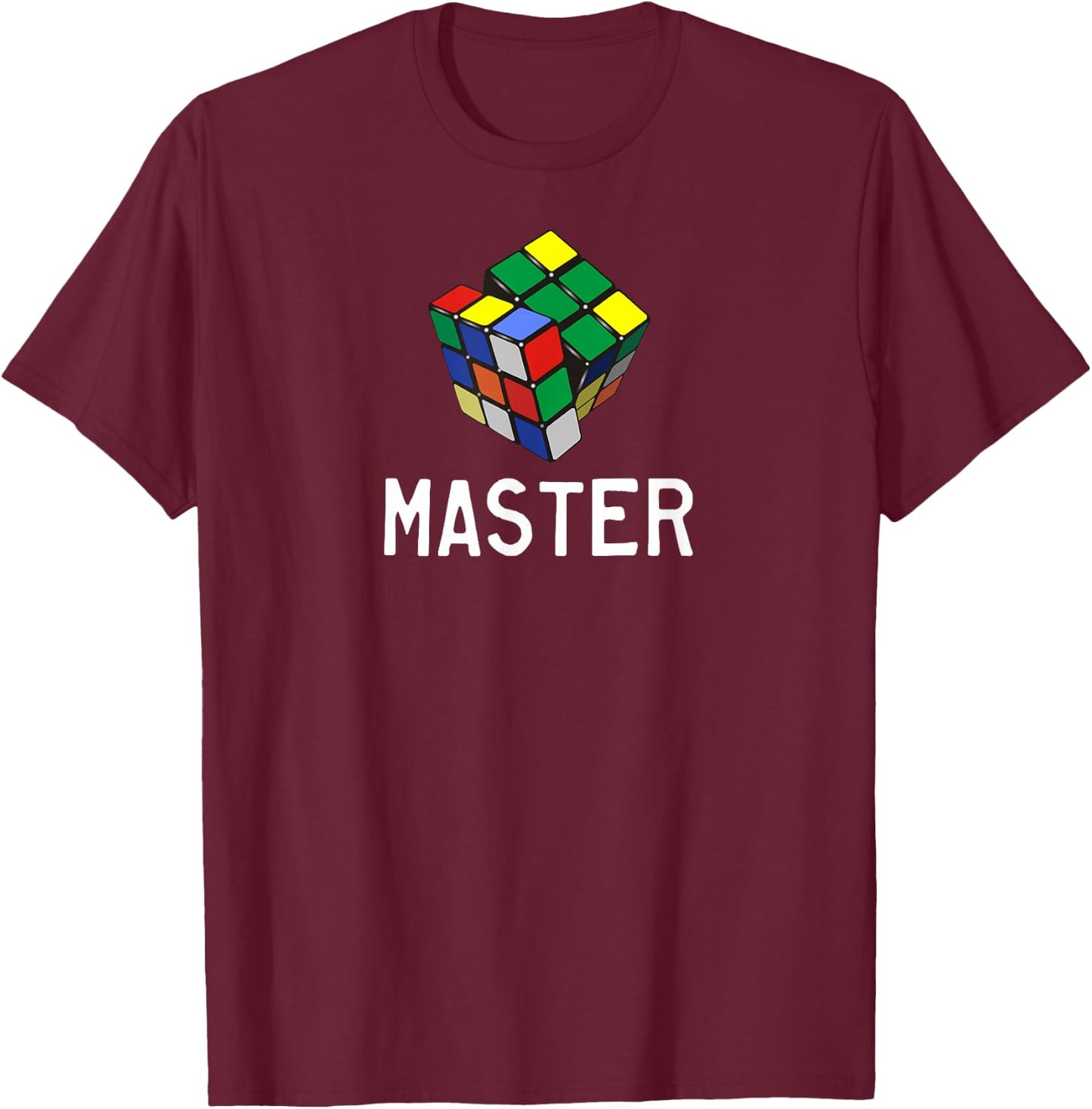 Fun Cube Master T-Shirt - T-Shirt | Maroon