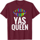 Yas Queen Drag Race T-Shirt - T-Shirt | Maroon