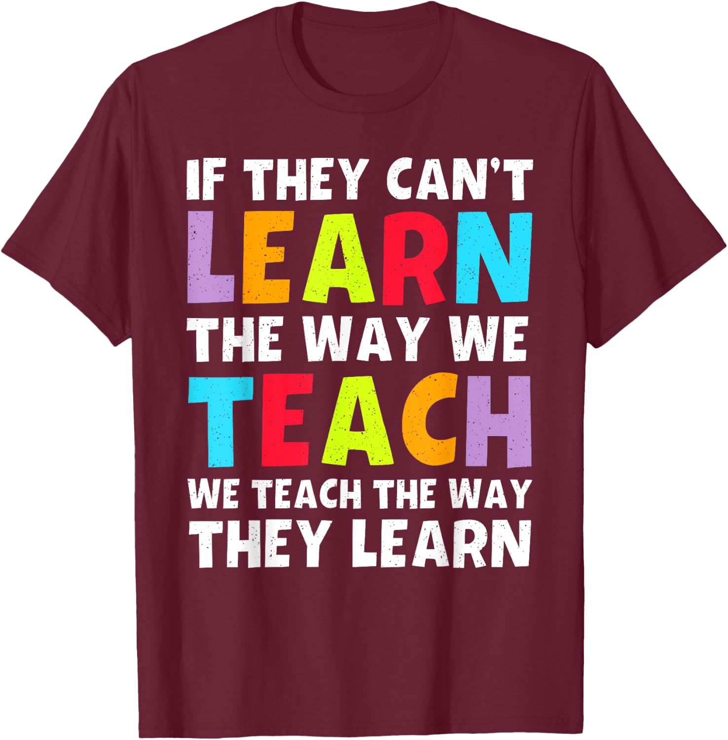 Cool SPED Teacher Design Women Special Ed Teacher T-Shirt - T-Shirt | Maroon