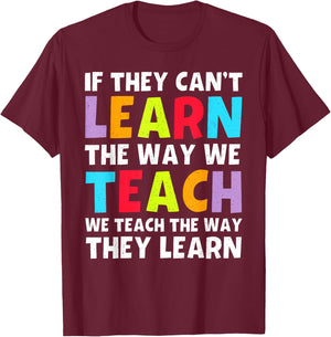 Cool SPED Teacher Design Women Special Ed Teacher T-Shirt - T-Shirt | Maroon
