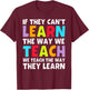 Cool SPED Teacher Design Women Special Ed Teacher T-Shirt - T-Shirt | Maroon