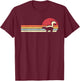Skunk Shirt Vintage T-Shirt - T-Shirt | Maroon