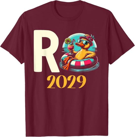 Rente 2029 R with German Text, black T-Shirt - T-Shirt | Maroon