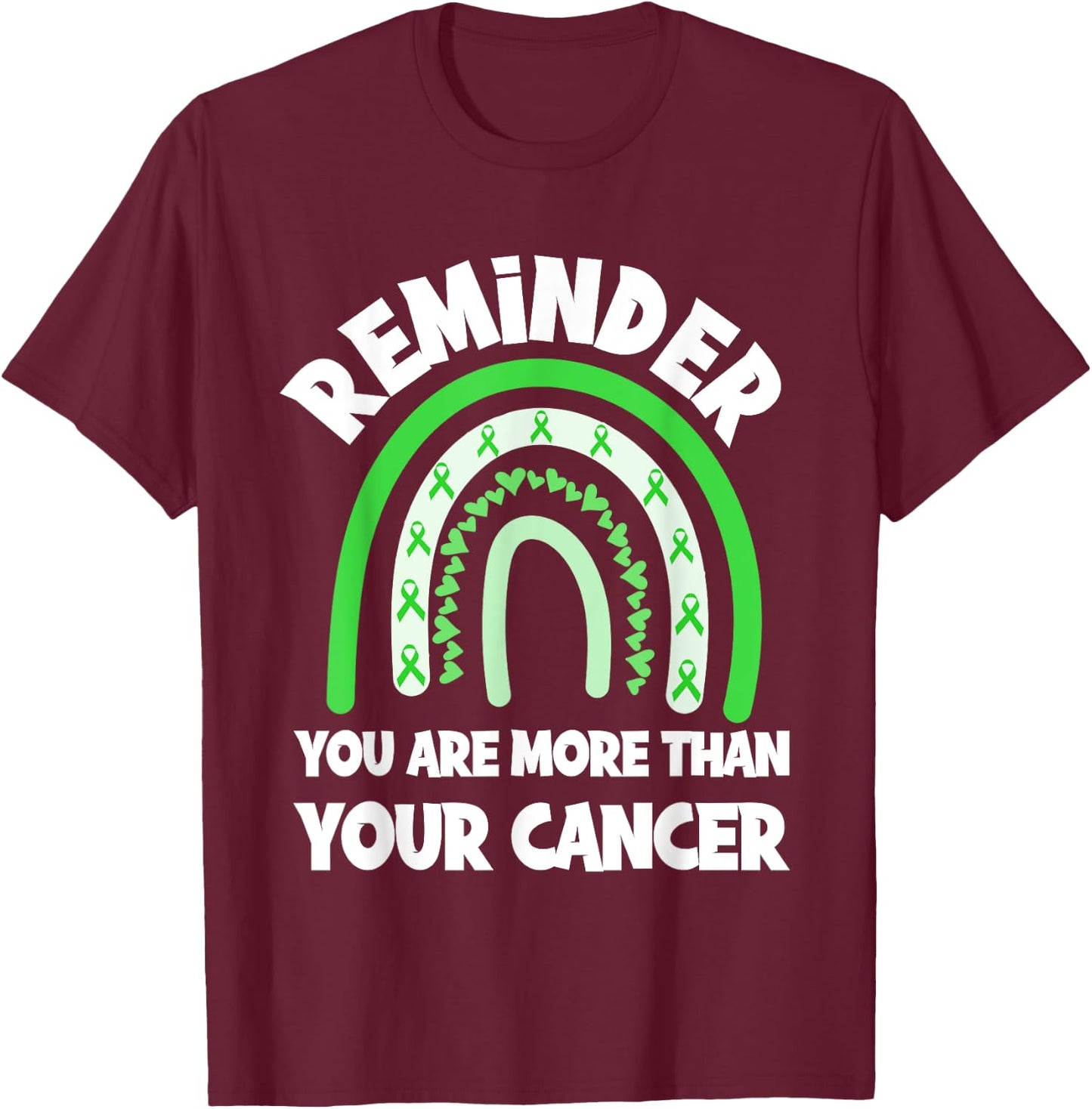 Non Hodgkins Lymphoma Support Chemo Oncology Cancer Nurse T-Shirt - T-Shirt | Maroon