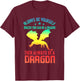Always Be Yourself Dragon Funny T-Shirt - T-Shirt | Maroon