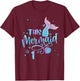 This Mermaid Is 1 Years Old 1st Birthday Mermaid Girl T-Shirt - T-Shirt | Maroon