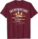 My Bucket List Funny Beer T-Shirt - T-Shirt | Maroon
