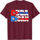 CubaRican Puerto Rico Cuba - Puerto Rican T-Shirt - T-Shirt | Maroon