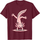 Axolotl Acrobatics Cartwheel Acrobat for Gymnastics Lover T-Shirt - T-Shirt | Maroon