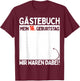 16th Birthday Boy Girl 16 Years 2008 Funny Gift , black T-Shirt - T-Shirt | Maroon