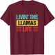 Llamas Name T-Shirt - T-Shirt | Maroon