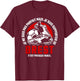 Brest Humour , Black, S T-Shirt - T-Shirt | Maroon