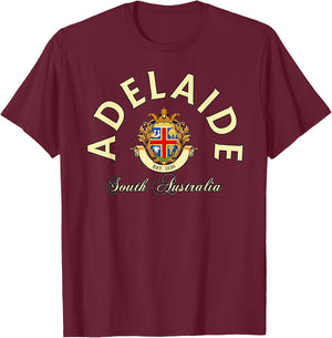 Adelaide South Australia Australian Kangaroo Adelaide T-Shirt - T-Shirt | Maroon