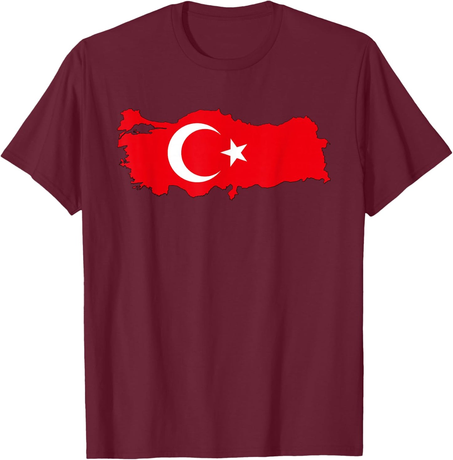 Türkei Flagge Türk Bayragi Herren Türkei Kinder Türkiye T-Shirt - T-Shirt | Maroon