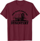 Oregon Trail You Died Of Dysentery Poster T-Shirt - T-Shirt | Maroon