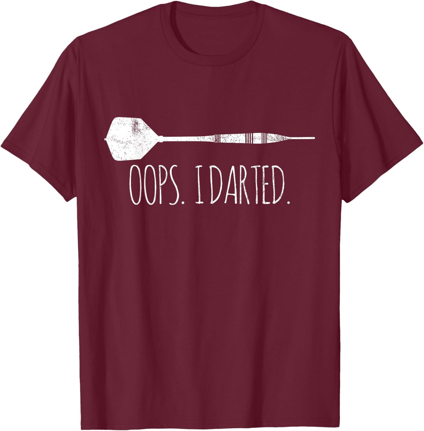 Darts Dart T-Shirt - T-Shirt | Maroon