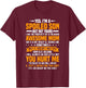 Yes I'm A Spoiled Son But Not Yours Freaking Awesome Mom T-Shirt - T-Shirt | Maroon