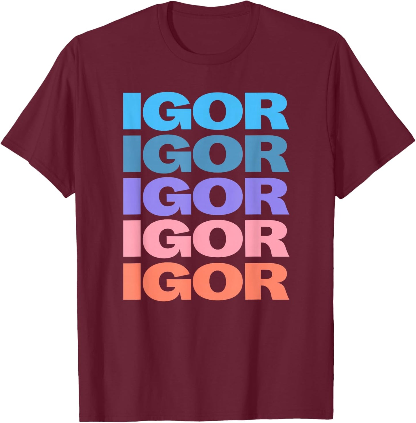 Igor T-Shirt - T-Shirt | Maroon