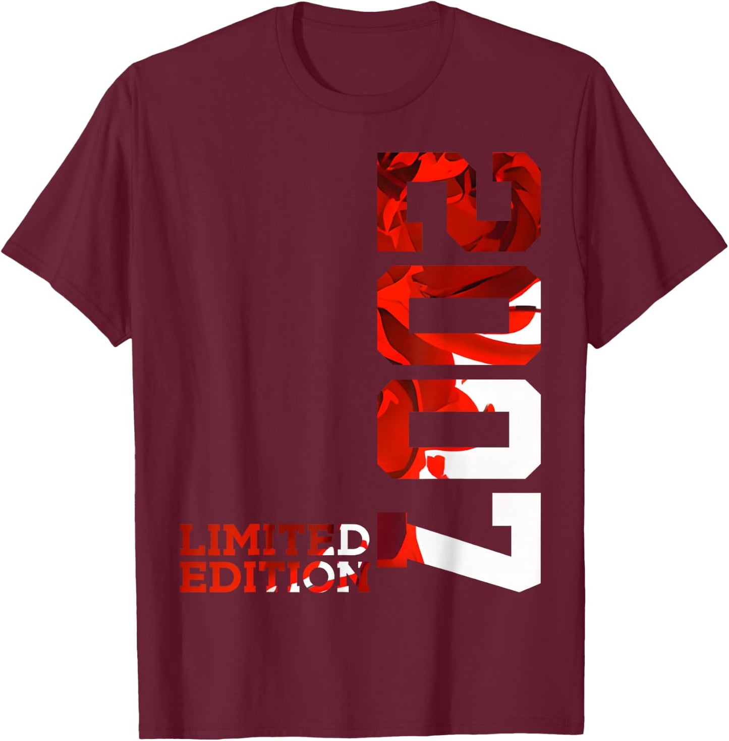 19 Jahre 19. Geburtstag Limited Edition 2007 T-Shirt - T-Shirt | Maroon
